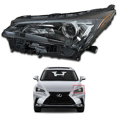 For 2018 2021 Lexus NX Headlight NX300 NX300h LED No AFS Left Driver 8107078190 • $177.95