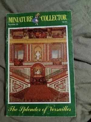 Miniature Collector Magazine VINTAGE August 1982 #32 • $4.99