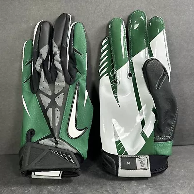 Nike Vapor Jet 2.0 Football Gloves Mens Medium Green & Black PGF267-301 • $19.99