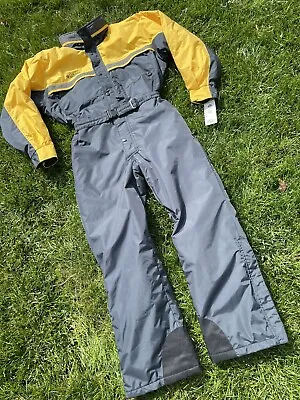 $59.99 • Buy Vtg Columbia One Piece Snow Ski Suit 90s Winter New With Tags - Men's L