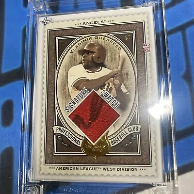 2022 Jersey Fusion Vladimir Guerrero 2/5 Part Of Autographed Jersey MLB Patch  • $29