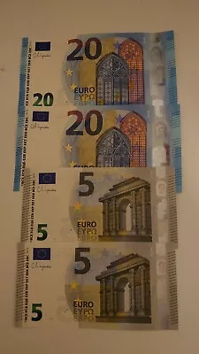 Leftover Holiday Money €50   Euros • £57.35