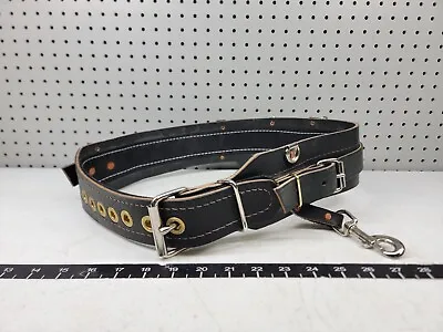 Leather Miner's Belt 40  Waist D-ring Clasp B-x • $69.99