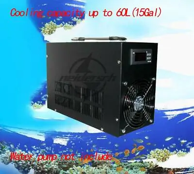 1PC Aquarium Fish Tank Electronic Water Chiller Water Cooler Cooling Up To 60L • $259.66