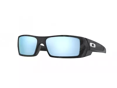 Brand New Oakley Sunglasses OO9014 GASCAN 901481 Black Light Blue Man • £127.07