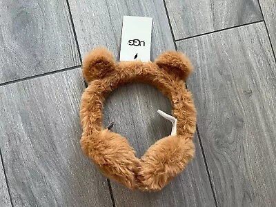 £40.66 • Buy Ugg Australia Faux Fur Earmuffs W/ears, Chestnut Brown, Nwt, One Size