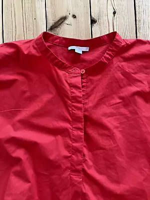 COS Red Cotton Oversized Shirt - Size M • £25