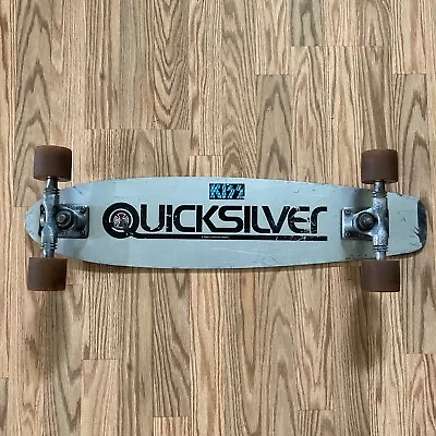 Vintage 1977 Quicksilver Powell Skateboard 70kg Flex 72cm Length Gullwing IV Pro • $599.99