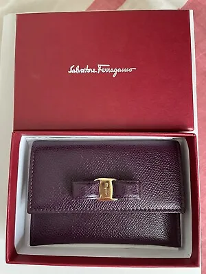 Brand New Salvatore Ferragamo Card Case Wallet Unused  • $650