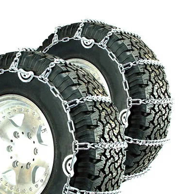 Titan V-Bar Tire Chains CAM Type Ice Or Snow Covered Roads 5.5mm 235/75-15 • $333.26