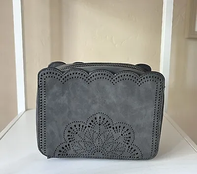Trish McEvoy Suede Makeup Planner Bag In A Black Color Size Small  • $32