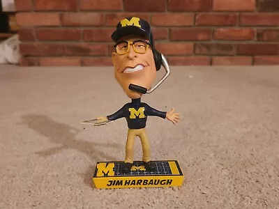 Jim Harbaugh Michigan Wolverines Legends Of The Field FOCO Bobblehead With Box • $244.99