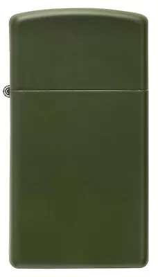 Genuine Zippo Lighter Slim Army Military Green Matte (91627) Gift Boxed • $50.11