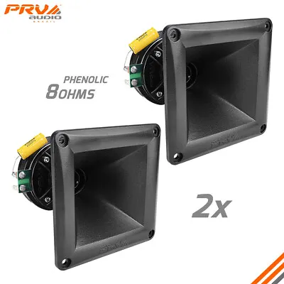 2x PRV WG175Ph 150W 8 Ohm Car Audio Tweeter / Horn Driver DT175Ph-S + WG11-25 • $47.82