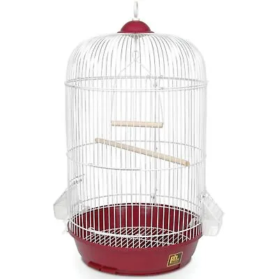 $42.75 • Buy Small Round Bird Cage - Red