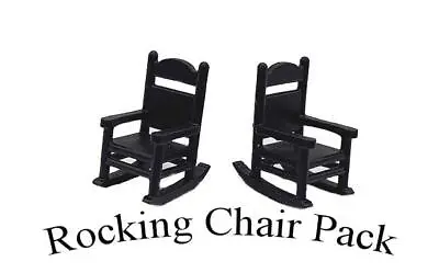 N Scale Rocking Chair 2 Pack Finished 1/160 Scale Details • $8.99