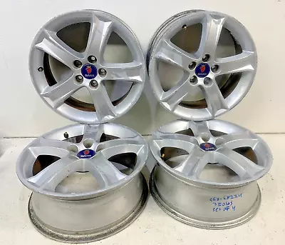 2005-2006 Saab 9-2X 16 X6.5” Wheel Rim Set Of 4 Oem W Caps 16” Wheels Rims Oem • $200