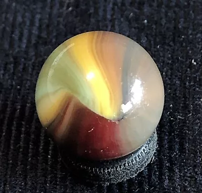Master Marble Sunburst Opaque & Translucent Glass 5 Colors Vintage Marbles 0.68” • $14.99