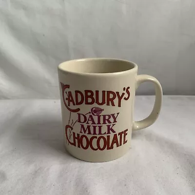£5 • Buy Cadbury's Dairy Milk Chocolate Mug Staffordshire Tableware Made In England (R2)