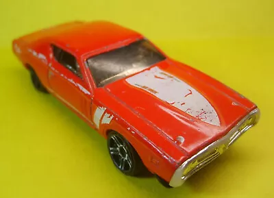 Hot Wheels Red '71 Dodge Charger 440 Six Pack / 2012 Muscle Mania - Mopar Series • $9