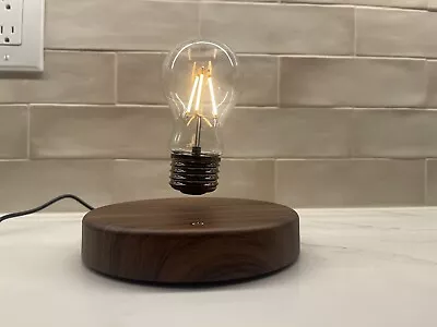 Levitating LED Desk Lamp - Add A Touch Of Magic To Your Home Decor! • $5