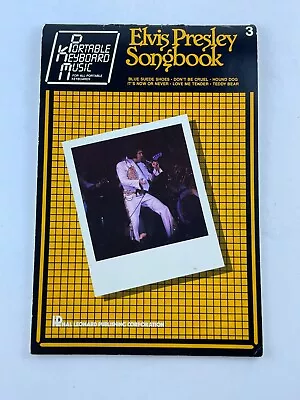 ELVIS PRESLEY Portable Keyboard Songbook #3 • $10.97