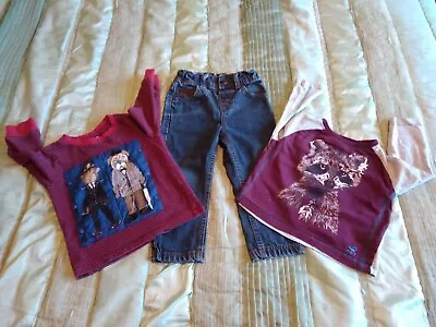 £11.95 • Buy Monsoon Baby Boy Bundle 12-18 Months Tops Jeans EXC