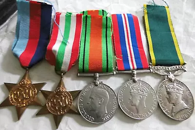 Ww2 Group 5 Territorial Officers Medals W O Cl 1 Halkett R A M C Medical Corps • $170.50