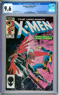 Uncanny X-Men 201 CGC Graded 9.6 NM+ 1st Baby Cable Marvel Comics 1986 • $59.95