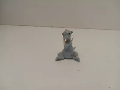 Vintage Porcelain Dragon Figurine Scary Terrifying Awful Halloween Prop • $19.99