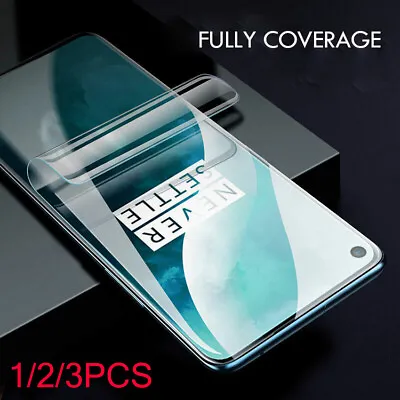 For OnePlus 9T 10 Pro 7T 6 9T Nord 2 Ace 1/2/3PCS Screen Protector Hydrogel Film • $5.49