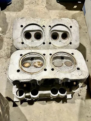 VW Type 4 2L 2 Litre Cylinder Heads 022101372G PAIR • $251.33