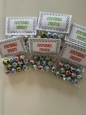 ⚽️ Chocolate Football Footy Kids Candy Sweets Party Bags Filler Favour • £2.49