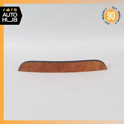 03-06 Mercedes W220 S55 AMG S430 Center Console Trim Cover Wood 2206803982 OEM • $41.50