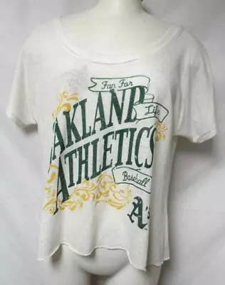 Touch By Alyssa Milano Oakland Athletics Women's Size Medium T-Shirt C1 4744 • $16.99