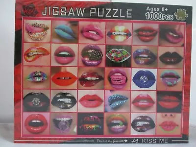 Kiss Me Lips Jigsaw Puzzle 1000 Pcs • $9.99