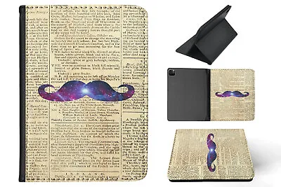 Case Cover For Apple Ipad|hipster Colourful Moustache #8 • $25.65