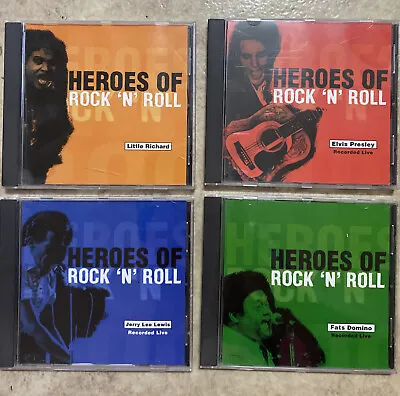Heroes Of Rock N Roll CD BULK LOT OF X4 ALBUMS All In As New Condition FREE POST • $30