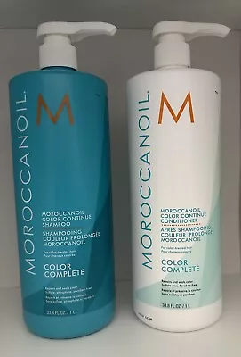 Moroccanoil Color Complete Shampoo & Color Complete  Conditioner  DUO  33.8 Oz • $94.99