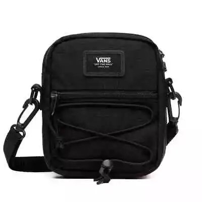 Vans Bail Shoulder Bag Cordura Black Hip Side Bag Festival • £24