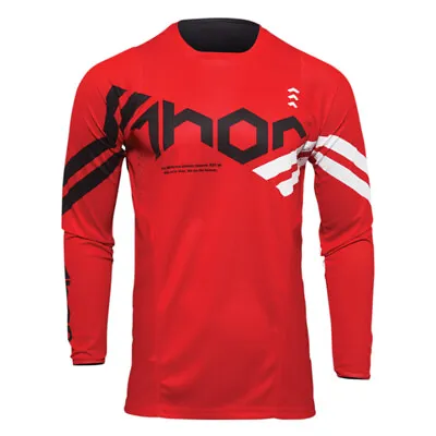 Thor Pulse Cube Red And Black MX Off-Road Jersey Youth Sizes 2XS - XL • $23.99