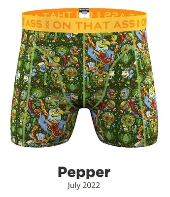 £9.99 • Buy ON THAT ASS BOXERS - Pepper - All Sizes - LOOK UP MY STORE FOR MANY MORE BOXERS