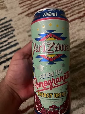 Fallout Pomegranate Arizona Green Tea Energy Drink 22oz Can Vault-Tec New • $40