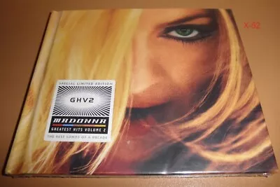 Madonna GHV2 CD Special Limited Edition Greatest Hits Vol 2 Hype Sticker • $179.99