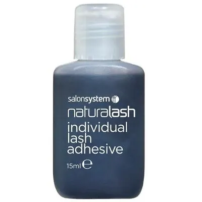 Salon System Semi-Permanent Individual Eyelash Adhesive Black Lash Glue 15ml • £5.49