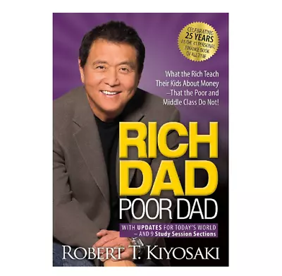 Rich Dad Poor Dad By Robert Kiyosaki | MM Paperback Book | NEW | FREE SHIPPING • $16.71