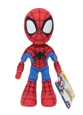 Marvel Spidey And His Amazing Friends Spider Man Plush 8 Inch NWT • £9.99
