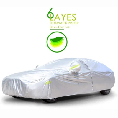 $60.16 • Buy 15Ft Universal Car Cover Waterproof All Weather Protection Dust UV Resistant US