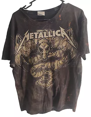 Vintage Metallica T Shirt Wherever I May Roam Concert Tour Retro Y2K Grunge Rock • $19.99