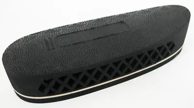 Pachmayr F325 Deluxe Field Recoil Pad White Line Base Medium 1.10  Black - 00006 • $34.62